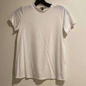 Eileen Fisher white XXS short sleeve crewneck tee